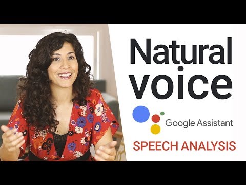 What makes a voice sound natural?🤔| Intonation Analysis of Google Assistant | American Accent