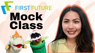 FIRST FUTURE EDUCATION SAMPLE DEMO CLASS| ESL COMPANY | TEACHER DHONNA