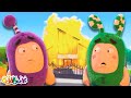 Jeff's NIGHTMARE Neighbor | Oddbods 👹 | Action Cartoons For Kids