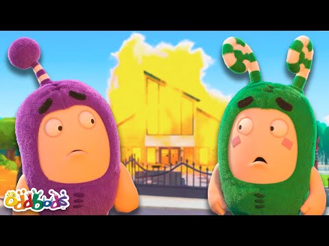 Jeff's NIGHTMARE Neighbor | Oddbods 👹 | Action Cartoons For Kids