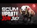 SCUM S July Update Is HUGE New Conditioning Facility Mutants Hunter Quests 80 Player Servers