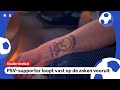 PSV-supporter zet kampioenstatoeage: 'Ga er niet vanuit dat het misgaat'