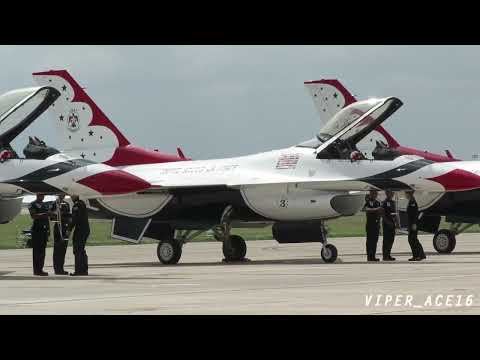 USAF Thunderbirds 2022 Full Demo - Randolph AFB (San Antonio) - Great Texas Airshow