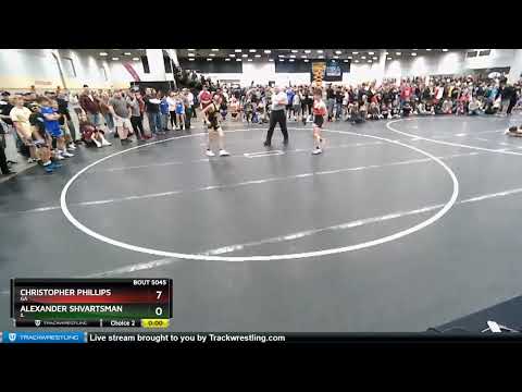 102 Lbs Champ. Round 1 - Alexander Shvartsman, IL Vs Christopher Phillips, GA D0f2