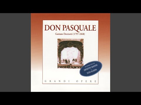 Don Pasquale, atto II, scene II: "Via, da brava" (Dott. Malatesta)