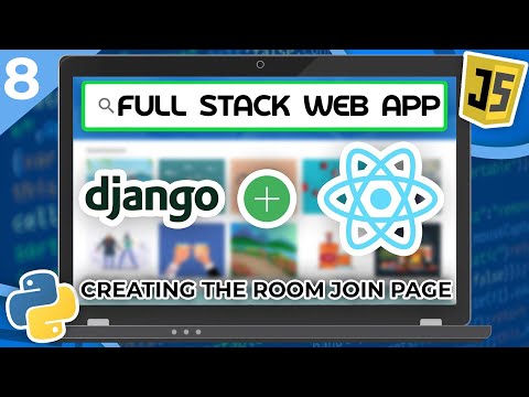 Django React Tutorial 8 Creating The Room Join Page