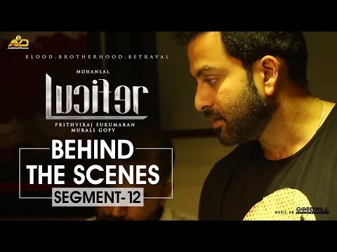 Thumbnail of the video: LUCIFER Behind The Scene - Segment 12 | Mohanlal | Prithviraj Sukumaran | Antony Perumbavoor