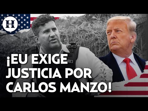 ¡Trump condena el asesinato de Carlos Manzo! EU presionará a México para combatir narco en Michoacán