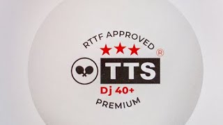 TTS Мячи пластиковые DJ40+ PREMIUM RUS PRO *** 6 шт. белые