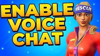 How to Turn On Fortnite Voice Chat - PS4, PS5, Xbox & PC
