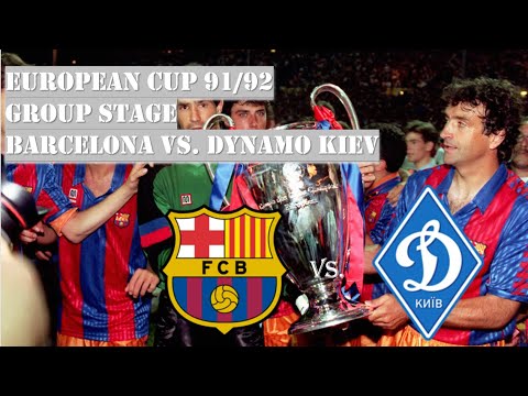 European Cup 91/92 - Group Stage - Barcelona vs. Dynamo Kiev
