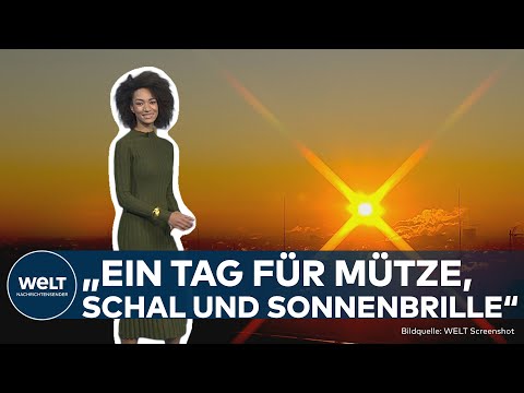 WETTER: Sonniger Wintertag in Deutschland | "bei den Temperaturen hat die Sonne weniger Einfluss"