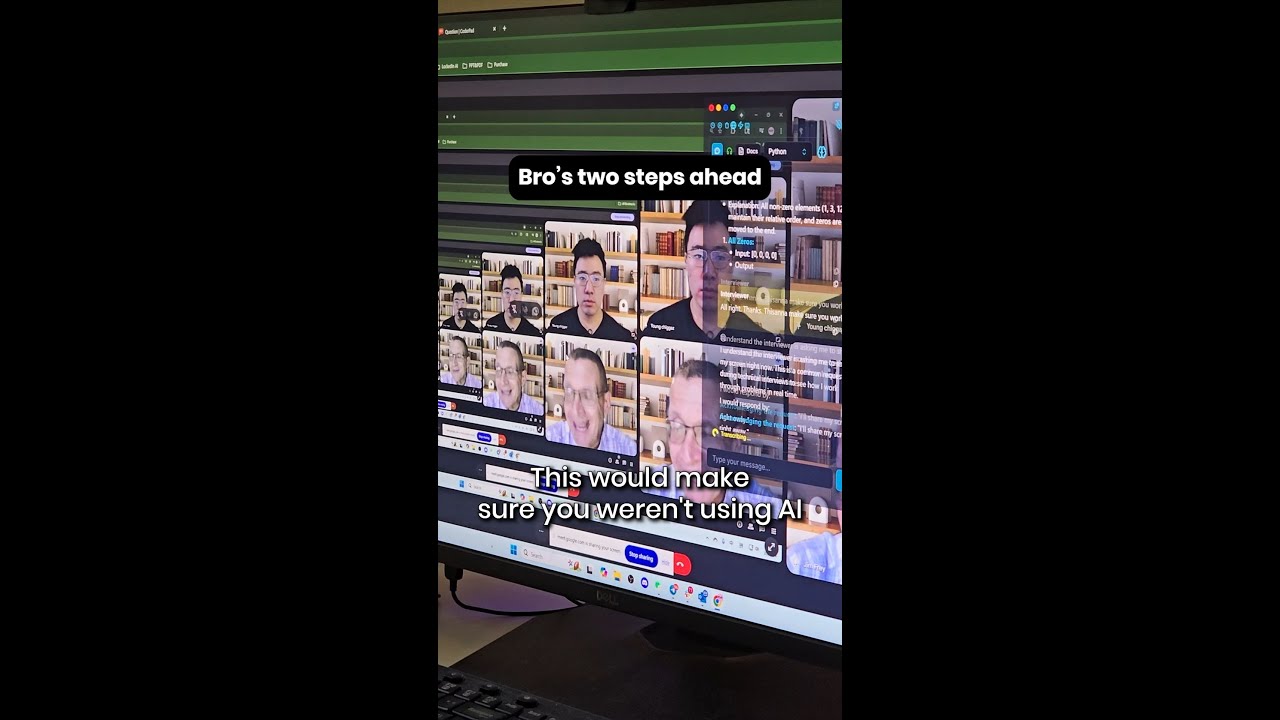 The only AI interview tool that's ACTUALLY fully hidden from screenshares #shorts #jobinterviewtips