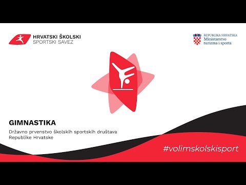 GIMNASTIKA | Državno prvenstvo ŠSD-a Republike Hrvatske u gimnastici za OŠ | Osijek, 2026.