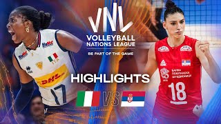 Download lagu Italy 🇮🇹 vs. Serbia 🇷🇸 - Highlights | Week 3 | Women's VNL 2025 mp3