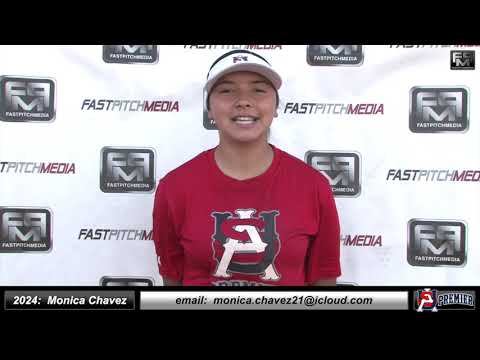 2024 Monica Chavez - 4.0 GPA - Slapper, Shortstop and Outfield Softball Skills Video - USA Premier