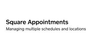 Manage your staff with Square Appointments