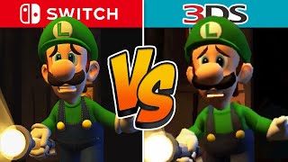 Luigi's Mansion 2 HD Graphics Comparison (Switch vs. 3DS)