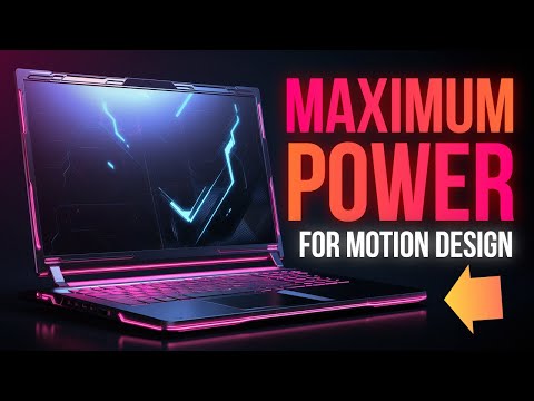 Motion Design Laptop