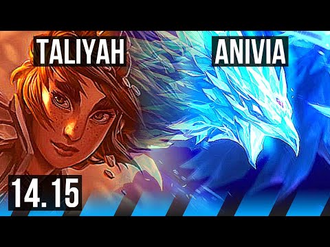 TALIYAH vs ANIVIA (MID) | 78% winrate, 9/2/3, Dominating | VN Grandmaster | 14.15