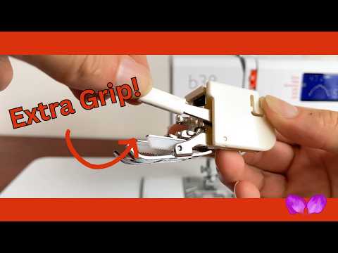 Putting on the Walking Foot - Bernette Sewing Machines