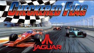 Checkered Flag - Atari Jaguar (Gameplay)