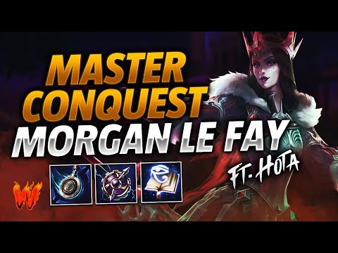 MORGAN LE FAY, VAMOS FLYING O QUE? ft. Hota - Warchi - Smite Master Conquest