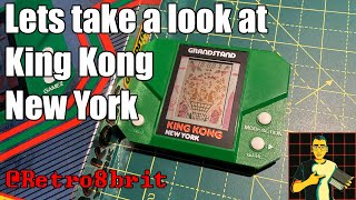 Grandstand King Kong New York LCD Game with Watch