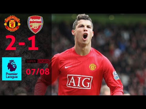 Manchester United vs Arsenal 2007/2008 EPL full match