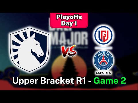🔴Team Liquid vs PSG LGD (BO3) | Game 2 | Bali Major Playoffs - Upper Bracket, Round 1