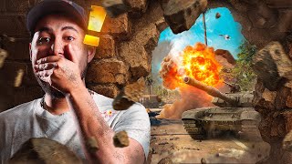 le tank peut pas rentrer dans la mai…