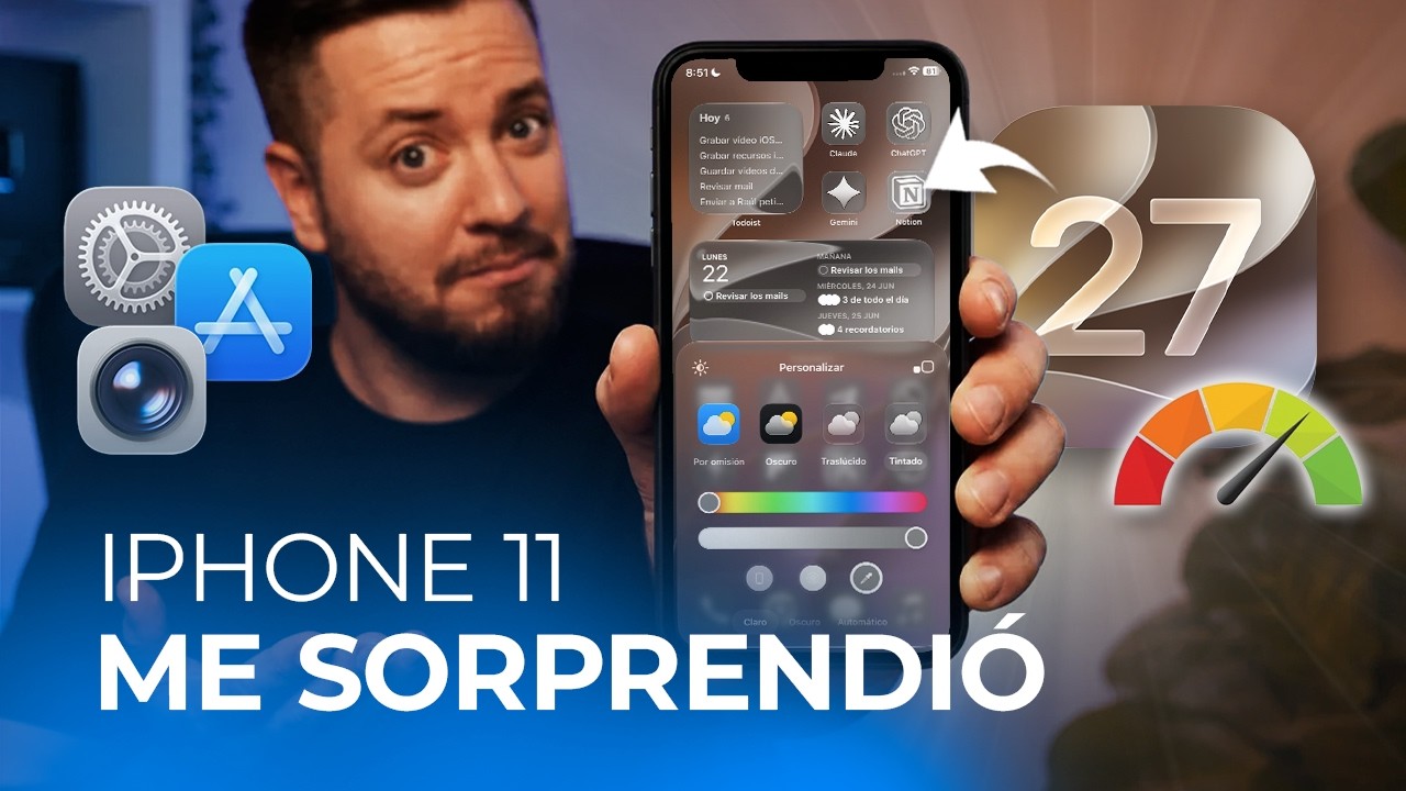 He probado iOS 27 en el iPhone 11 y NO esperaba esto