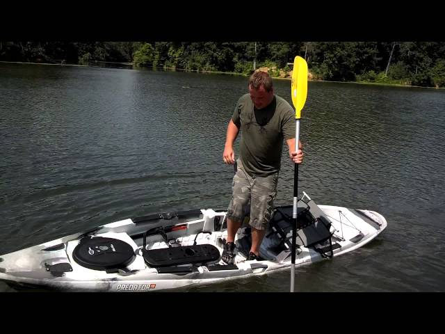 Old Town Predator Stand Up Fishing Kayak: LIVE DEMO!