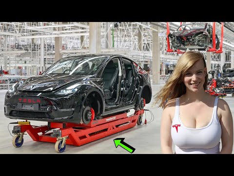 , title : 'TESLA Factory🚘2023 [Production line]: Model 3 + Model S Assembly🔥Manufacturing [Car GIGA FACTORY]'