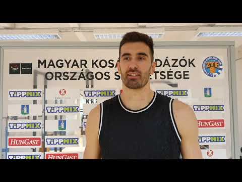 Zarko Djuric az Alba Fehérvár előtt