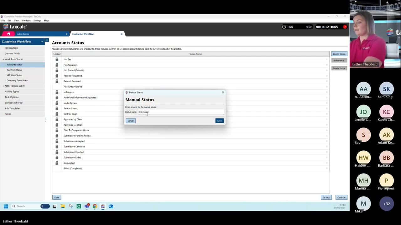TaxCalc WorkFlow -  Master Task and Deadline Management
