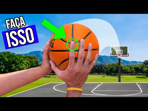 Como Arremessar a Bola de Basquete PERFEITAMENTE!