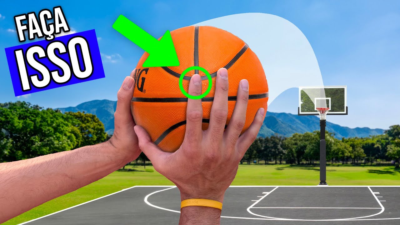 Como Arremessar a Bola de Basquete PERFEITAMENTE!