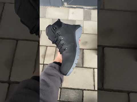 Черевики для хлопчиків jordan підліткові зимові спортивні кросівки джордан, чорні, шкіряні, теплі / Ботинки для мальчиков - фото 1 - id-p2373979255