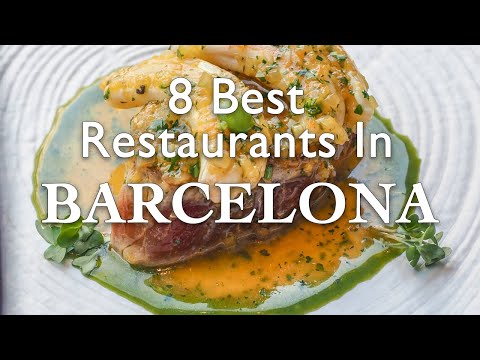 8 MELHORES RESTAURANTES DE BARCELONA