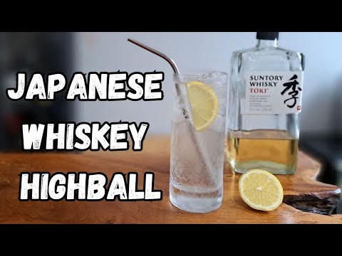 Japanese Whiskey Highball || Cocktail Recipe