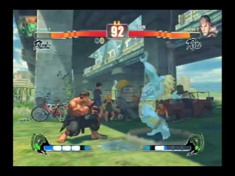 DemonHyo (Blanka) vs AKS216 (Ryu) @ Seasons' Beatings 4 Singles #SF4
