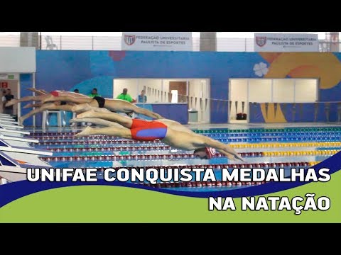 NATAÇÃO CONQUISTA MEDALHAS EM SÃO PAULO - UNIFAE ACONTECE