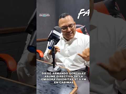 Diego Armando Gonzáles asume directiva de Favoritas 97.9 FM en Cabimas
