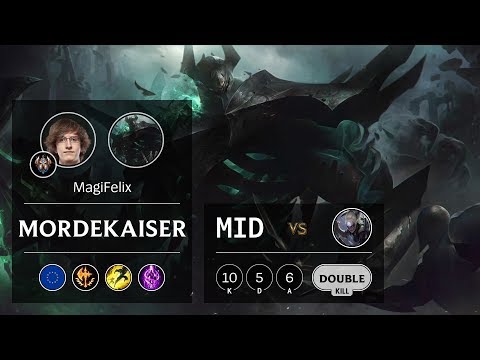 Mordekaiser Mid vs Diana - EUW Challenger Patch 9.24