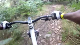 preview picture of video 'Deep navigation @ Bike Park Wales (black run)'