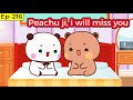 TinTin's Crisis Without Peachu 😰 Part-1 | EP-216 | bubu dudu Gomu Peachu love story animation