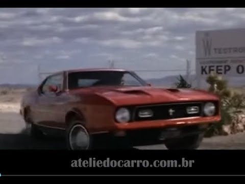 MUSTANG MACH 1 em ação no filme de 007 (1971) - Ateliê do Carro