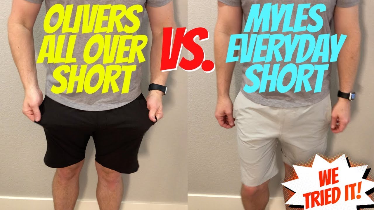Olivers All Over Short vs. Myles Everyday Short: Which is better?