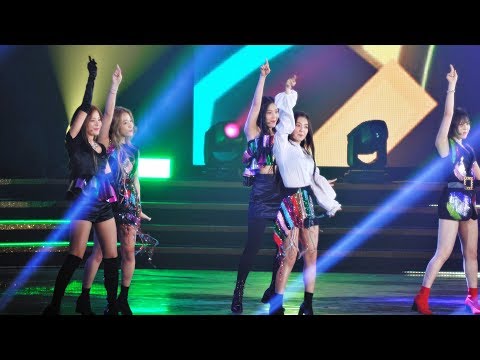 Red Velvet (레드벨벳) 'Power Up' 4k Real Fan Cam 190816@올림픽체조경기장